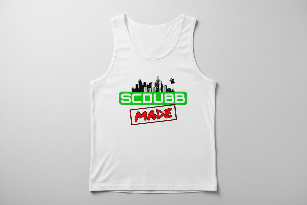 SCDUBB MADE tank top product shot