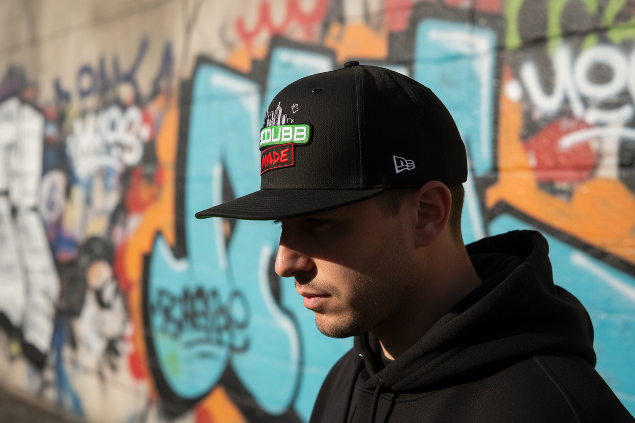 SCDUBB MADE black hat side profile