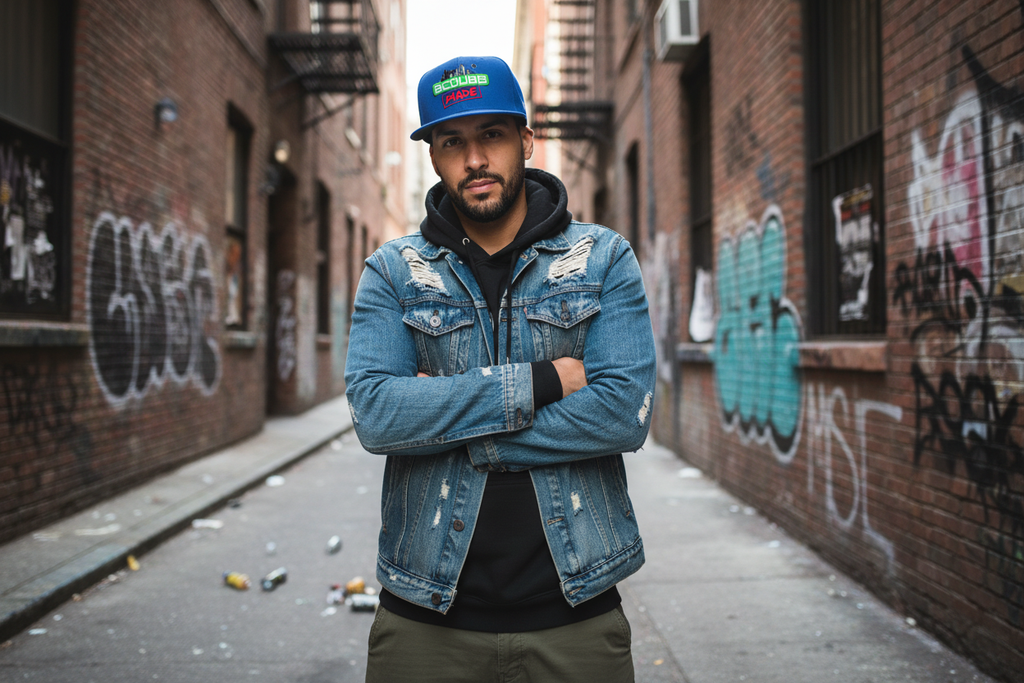 SCDUBB MADE blue hat urban