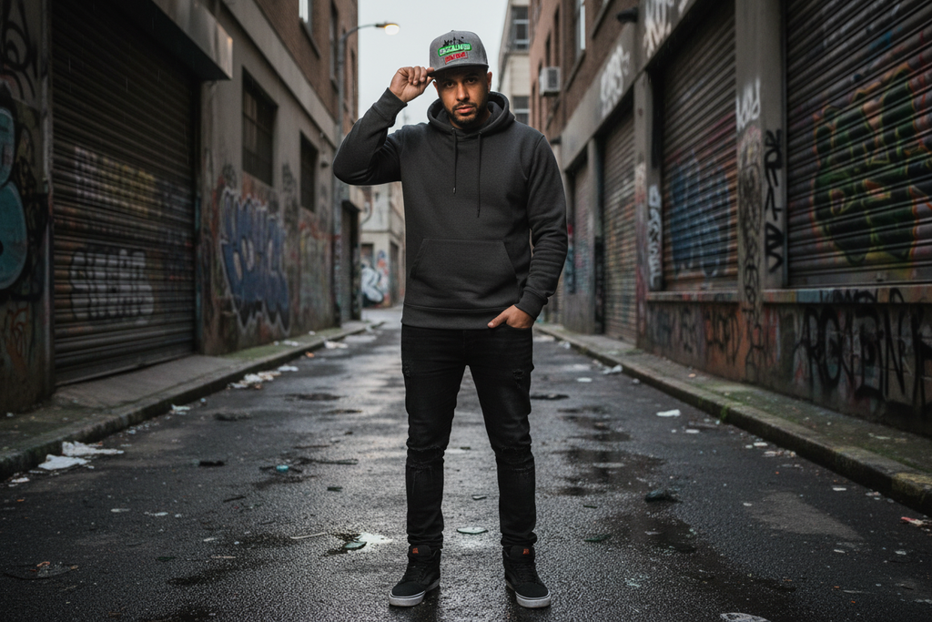 SCDUBB MADE grey hat urban