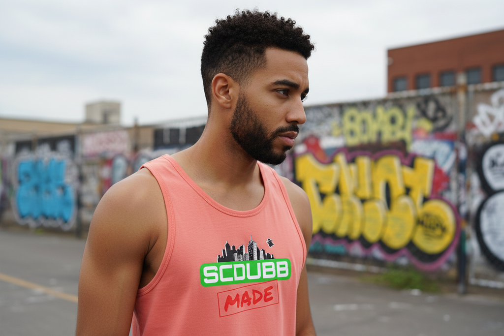 SCDUBB MADE coral tank top side